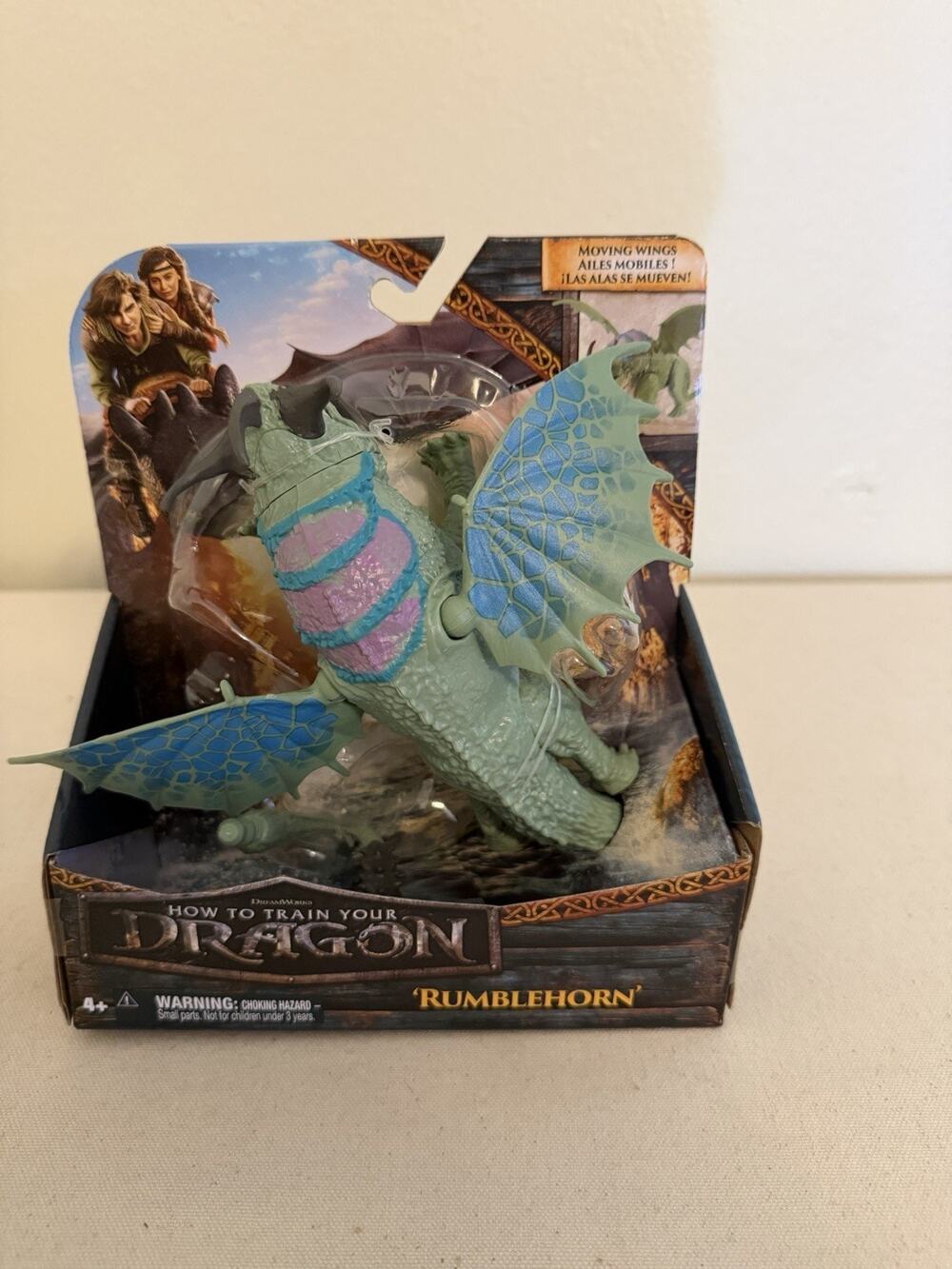 How To Train Your Dragon Rumblehorn Dragon Figure NEW